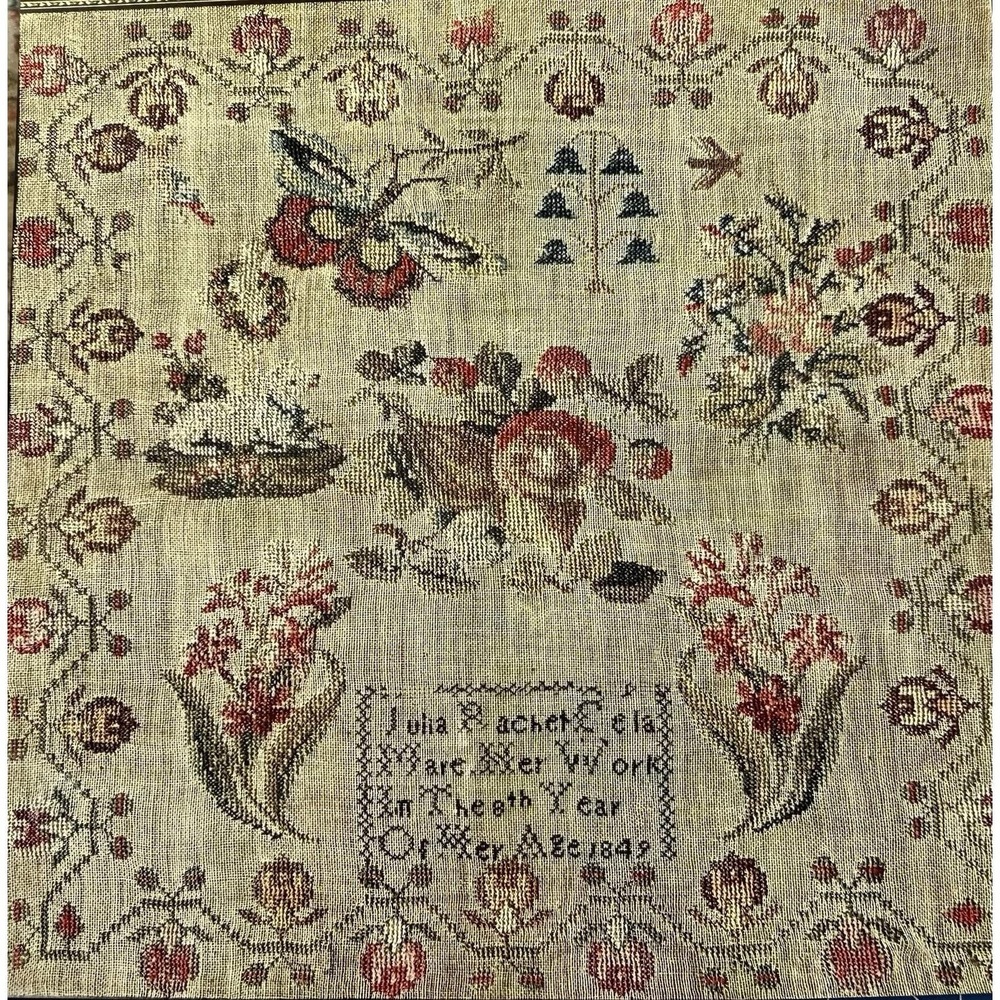 Julia Rachel De La Mare 1849 Sampler Cross Stitch Pattern Threads of History #3